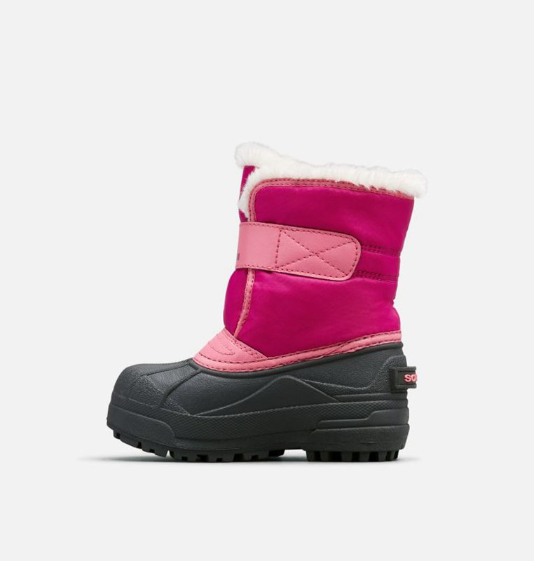 Sorel Çocuk Childrens Commander™ - Kar Botu Pembe/Siyah - 532-GVSRCA